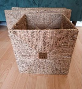 Ikea Wicker Boxes