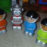 22 ELC  happyland figures, childern, astronauts, robot, animals and various  professionals Image 7