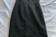 Tailor designed black formal dress