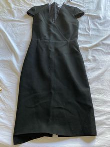 Tailor designed black formal dress