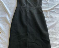Tailor designed black formal dress