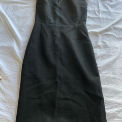 Tailor designed black formal dress