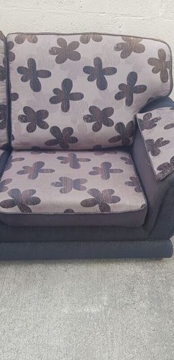 Two three seater sofas