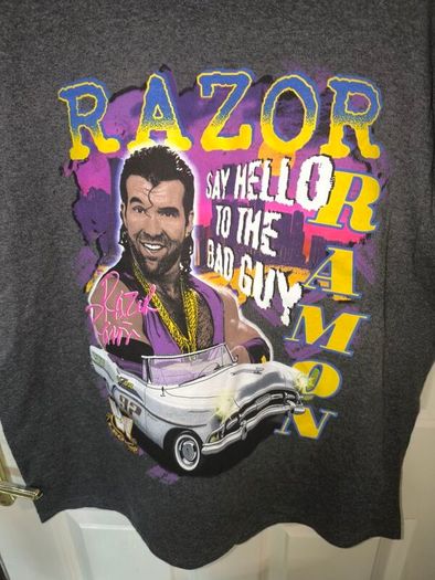 WWE legends razor Ramon t shirt size large