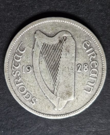 Ireland 1928 Silver Florin
