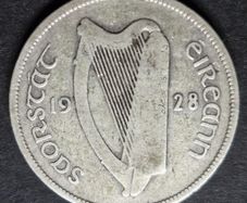 Ireland 1928 Silver Florin