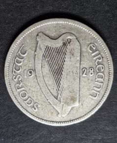 Ireland 1928 Silver Florin
