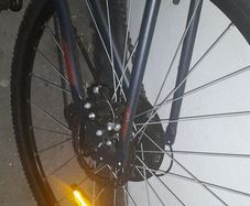 mountain bikes