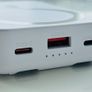 Premium 10000mAh Magnetic Wireless Power Bank with Built-in Cables and Stand - White - Brand New - 15W MagSafe & 22.5W Fast Charge Image 6