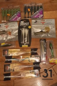 Fishing:   Selection Of Pike / Bass  Baits/lures