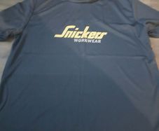 Navy Snickers Workwear T Shirt Look your best in work