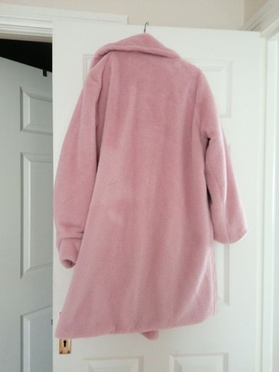 Soft pink  coat size 12 to 14