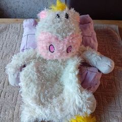 Vintage happy nappers reversible cushion