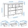 Ikea Hemnes Large Chest of Drawers Image 4