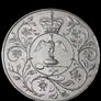 UK 25 New Pence 1977 Elizabeth II Silver Jubilee Crown Coin Image 2
