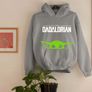 DADALORIAN Baby Yoda hoodie Mandalorian Inspired Hoodie Star Wars Gift Hooded Sweatshirt Star wars Shirt Mandalorian hoodie Image 3