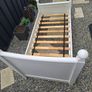 single bed hardwood heavy sturdy 1900 x 900 mm Image 2