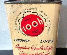 Vintage French 100h Polish Tin