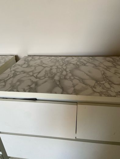 Malm 6 drawer chest of drawers