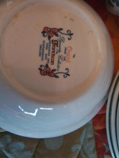 Franciscan "Orient" Staffordshire Tableware