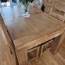 Solid Oak Dinning Room Table,Chairs and matching Sideboard Image 4