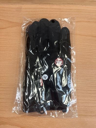 Thermal Cycling Gloves Waterproof Touchscreen Black