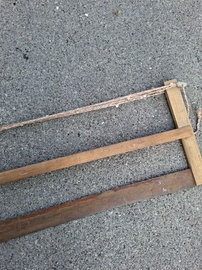 Old vintage tool saw