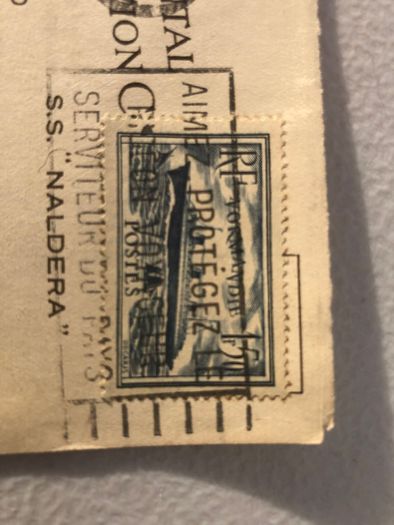 French Stamp Normandie