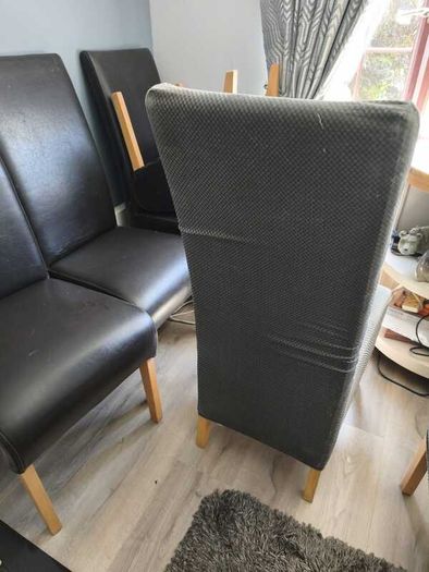 6 Large Dining Chairs