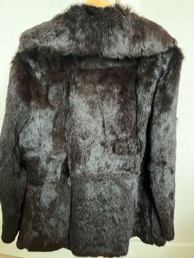 Stunning vintage Coney fur jacket .