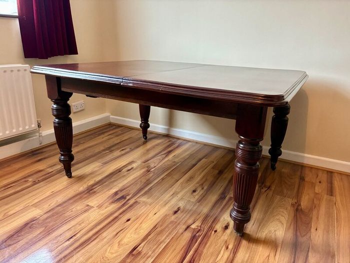 Mahogany dining table