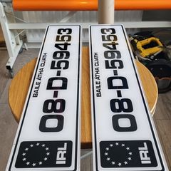 Metro number plates