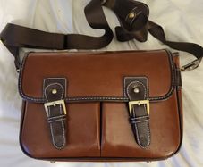 Cross body camera bag in retro style, like new