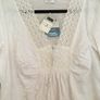 NEXT Cotton Lace Boho Blouse 20 New Image 2