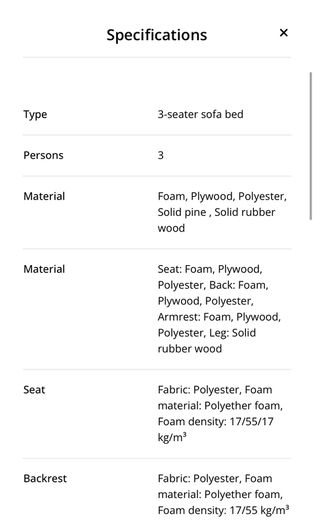 Sofa bed