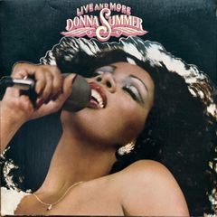 Donna Summer - Live and More double LP. Gatefold with die cut-fold over double cover. Comes with original promotional leaflet. Immaculate condition. Lots of classic songs. Bargain for double LP.