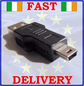 New Super Short Mini USB Cable Adapter USB 2.0 to Mini USB #44