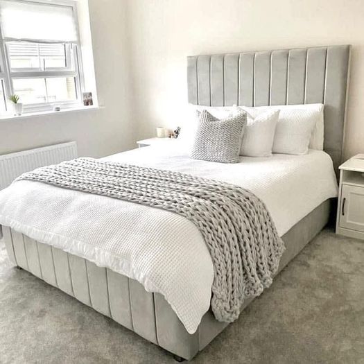 Panel Border Bed And Mattress