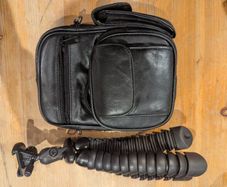 Camera Bag and Gorilla Style mini tripod