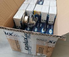 Recessed Ceiling Light Fittings Chrome - New