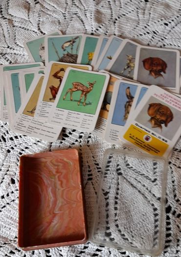 Vintage little animals cards