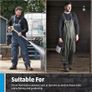 Waterproof Bib Brace Navy Blue Trousers Breathable Windproof S-XXL 521 Image 6