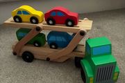 Wooden car transporter