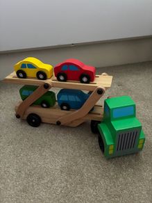 Wooden car transporter