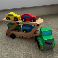 Wooden car transporter