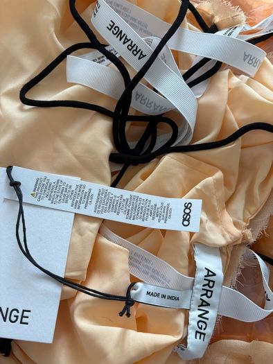asos arrange disc dress