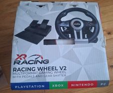XR Racing Wheel V2 for Nintendo, PS, XBox and PC
