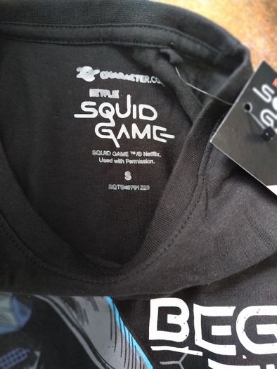 Squid game tshirt