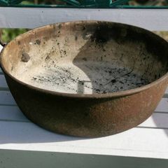 Old Antique cast iron pot