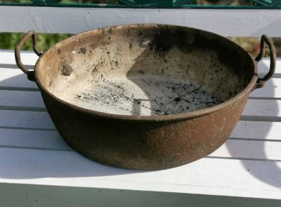 Old Antique cast iron pot